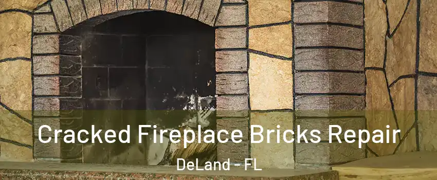  Cracked Fireplace Bricks Repair DeLand - FL