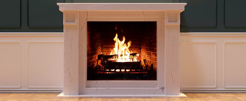 Decorative Electric Fireplace Installation in DeLand, Florida