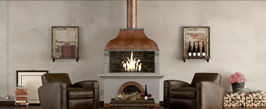 Thelin Hearth Products Providence Pellet Insert Fireplace Installation in DeLand, FL