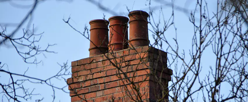 Chimney Crown Installation For Brick Chimney in DeLand, Florida