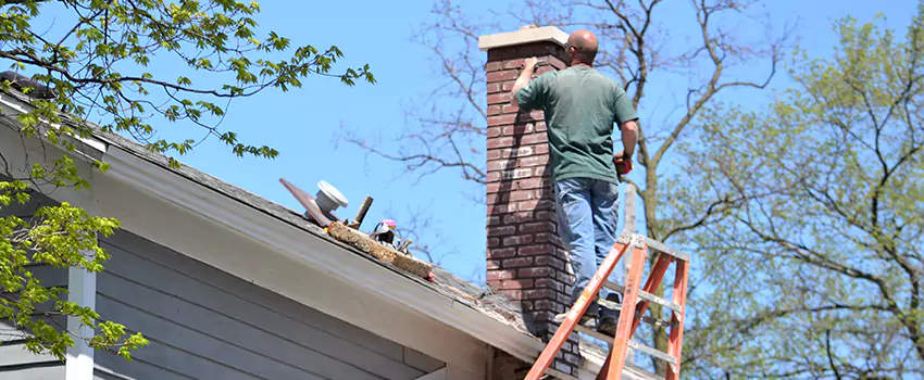 Vinyl and PVC Chimney Flashing Installation in DeLand, FL
