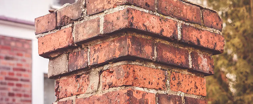 Cracked Chimney Bricks Repair Cost in DeLand, Florida