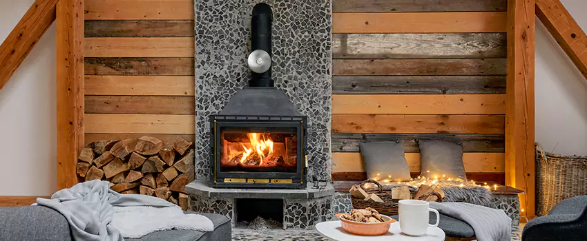Thelin Hearth Products Direct Vent Gas Stove Fireplace Inspection in DeLand, Florida